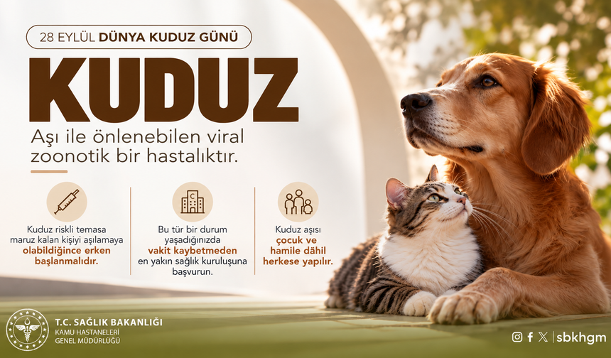 KIRŞEHİR’DE KUDUZ RİSKİNE KARŞI AŞI UYARISI