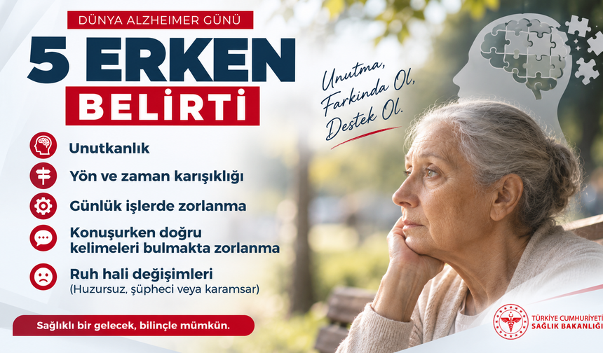 Kırşehirliler Dikkat: Alzheimer’ın 5 Erken Belirtisi