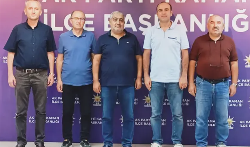 Eğitim Bir-Sen’den AK Parti Kaman İlçe Başkanlığına Ziyaret