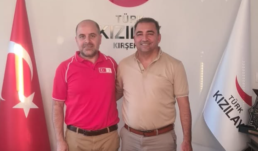 Prof. Dr. Yakup Akyel’den Kızılay Kırşehir’e Ziyaret