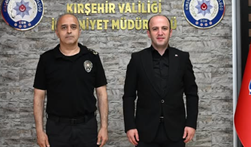Vali Yardımcısı Gündüz’den Emniyet Müdürü Görücü’ye Ziyaret