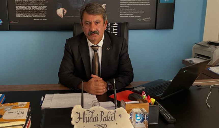Hüdai Pakel’den Yeni Eğitim Öğretim Yılı Mesajı