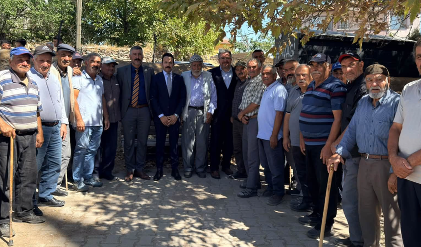 Kaymakam Öğüt Köylerde Vatandaşlarla Buluştu