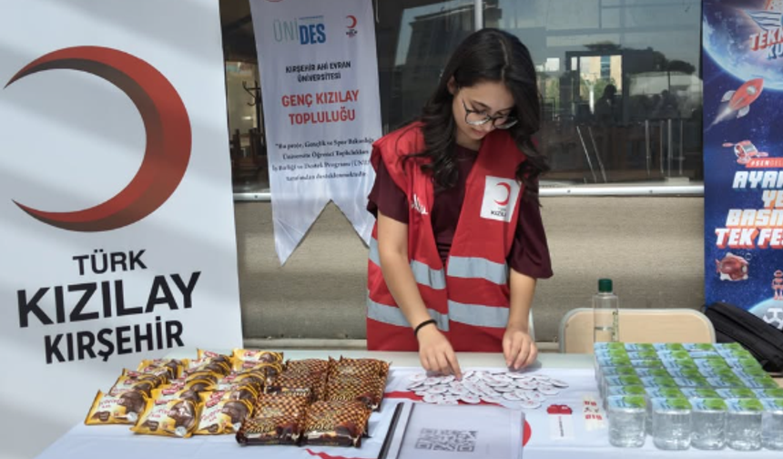 Kızılay Kırşehir’den Üniversite Gençlerine Gönüllülük Çağrısı