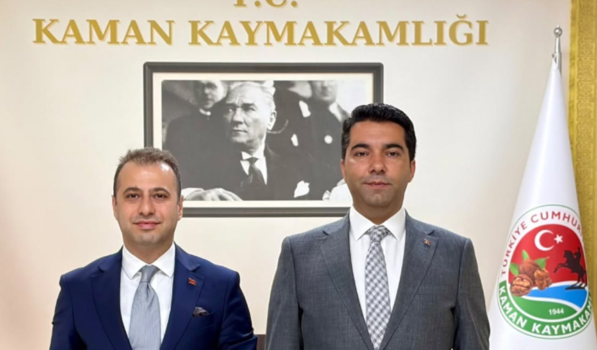Başkan Demirci’den Kaymakam Ergün’e Hayırlı Olsun Ziyareti