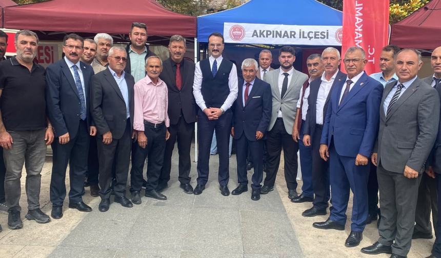 Akpınar Standında Yöresel Tatlar ve Türküler