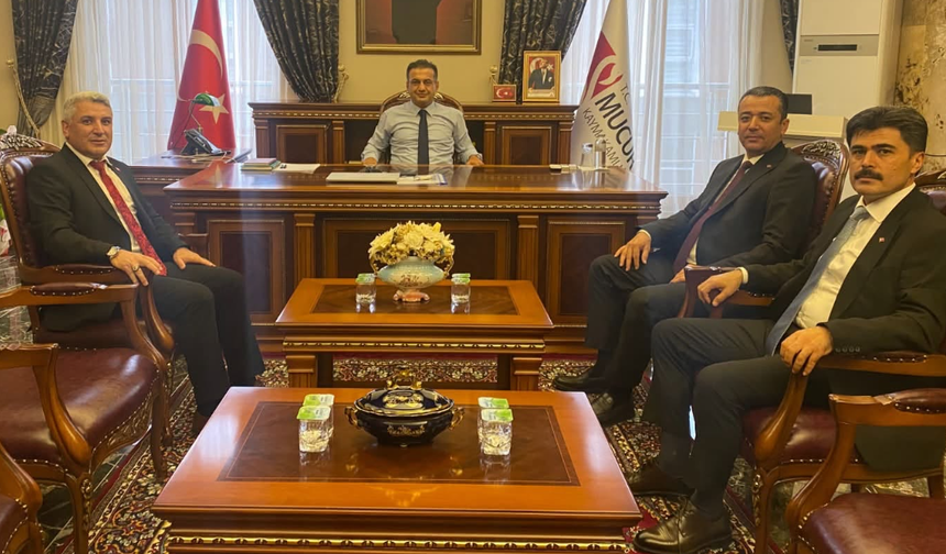 Kırşehir Valiliği Yöneticilerinden Kaymakam Kıyıcı’ya Ziyaret