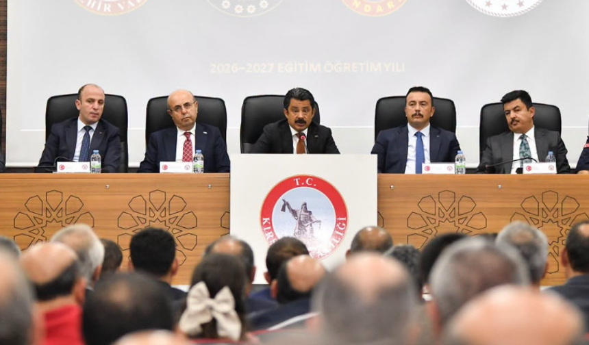Kırşehir’de Okul Güvenliği İçin Kapsamlı Toplantı