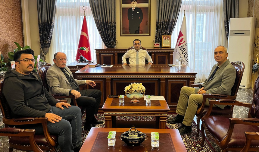 MUCUR’DA KAYMAKAM KIYICI’YA HOŞ GELDİN ZİYARETİ