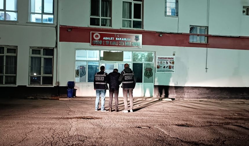 KIRŞEHİR’DE ARANAN 39 ŞAHIS YAKALANDI