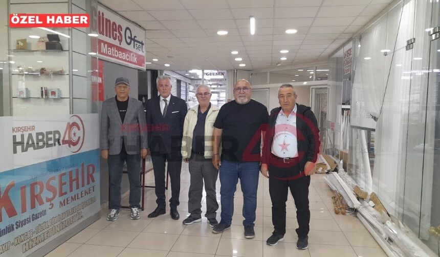 KGK Heyetinden Kırşehir İl Temsilcisi Murat Sürmeli’ye Ziyaret