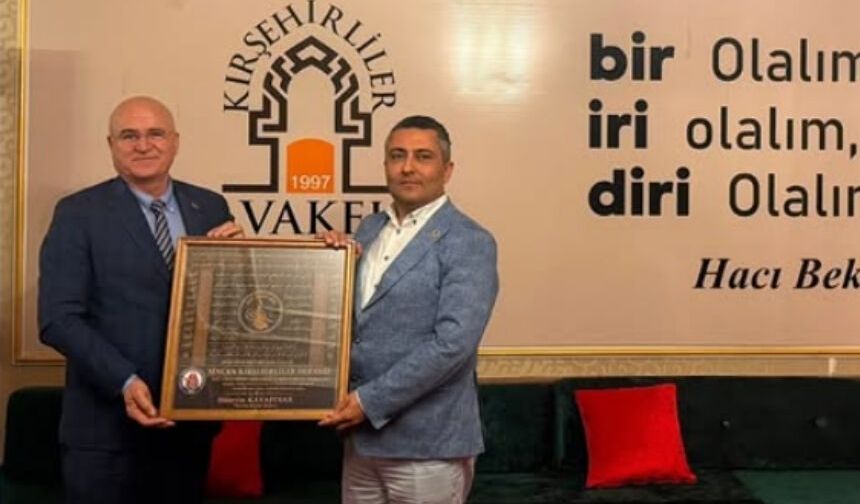 Sincan Kırşehirliler Derneği’nden Kırşehirliler Vakfı’na Ziyaret