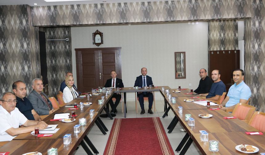 Eğitim Çalışmaları Değerlendirildi
