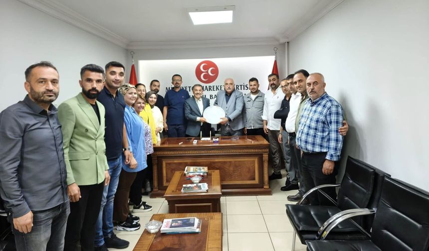 CHP’den MHP’ye Hayırlı Olsun Ziyareti