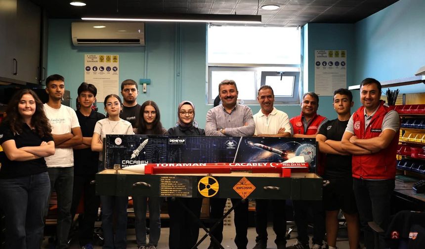 CACABEY ROKET TAKIMI TEKNOFEST’E HAZIR