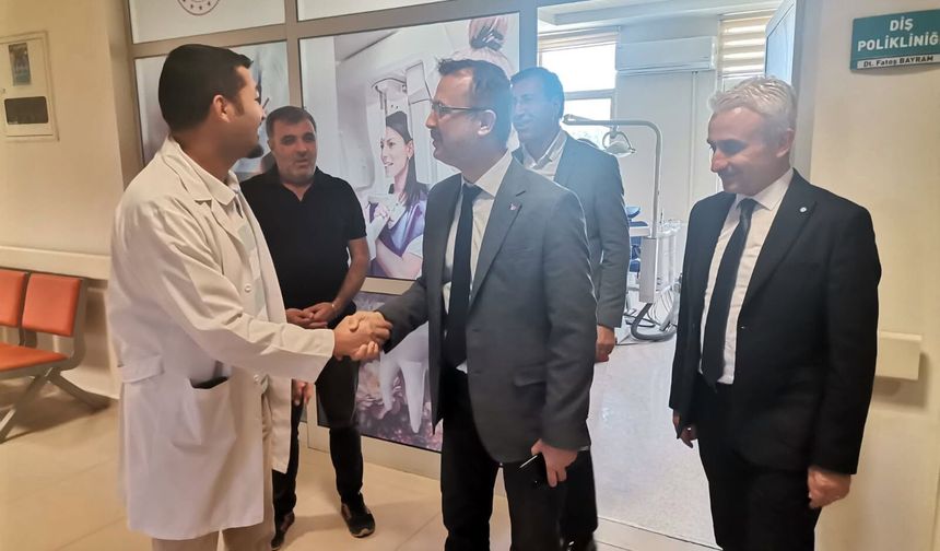 MÜDÜR ERSOY’DAN AKPINAR VE KAMAN’A SAĞLIK TURU