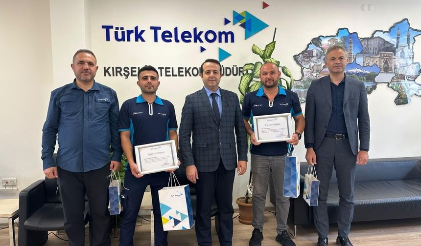Kırşehir’de Yangına İlk Müdahale Türk Telekom Personelinden