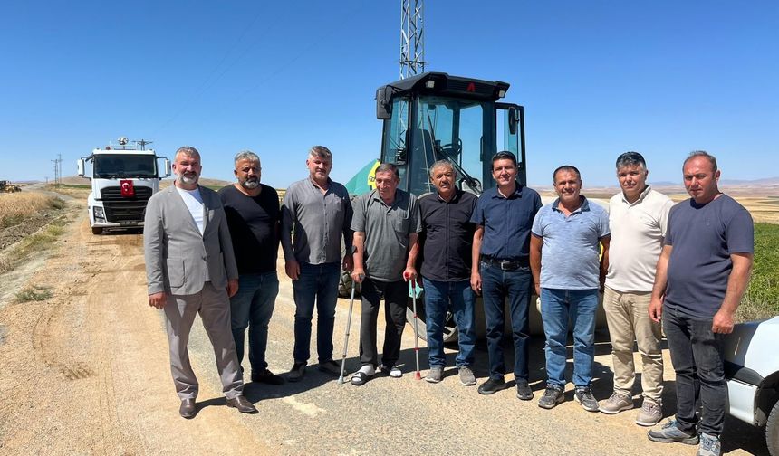 Kırşehir’de Köy Yolları İçin Saha Çalışmaları Sürüyor
