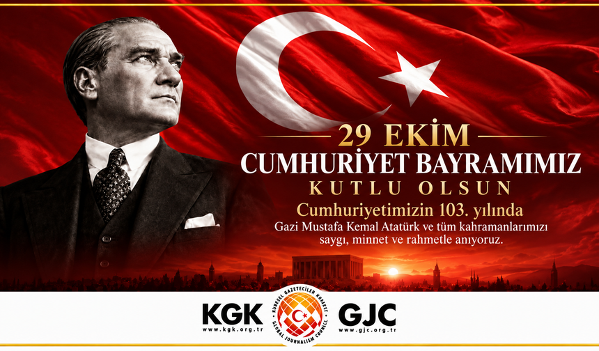 KGK’den 29 Ekim Cumhuriyet Bayramı Mesajı