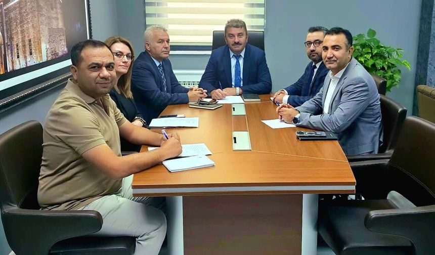 Çakmakçı Başkanlığında Tesis Altyapı Toplantısı