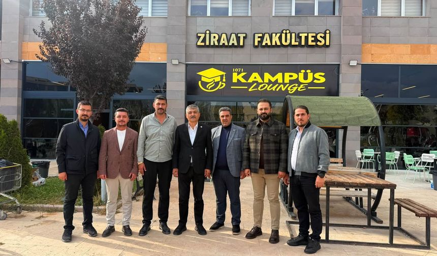 Anahtar Parti Heyetinden 1071 Kampüs Kafe’ye Hayırlı Olsun Ziyareti