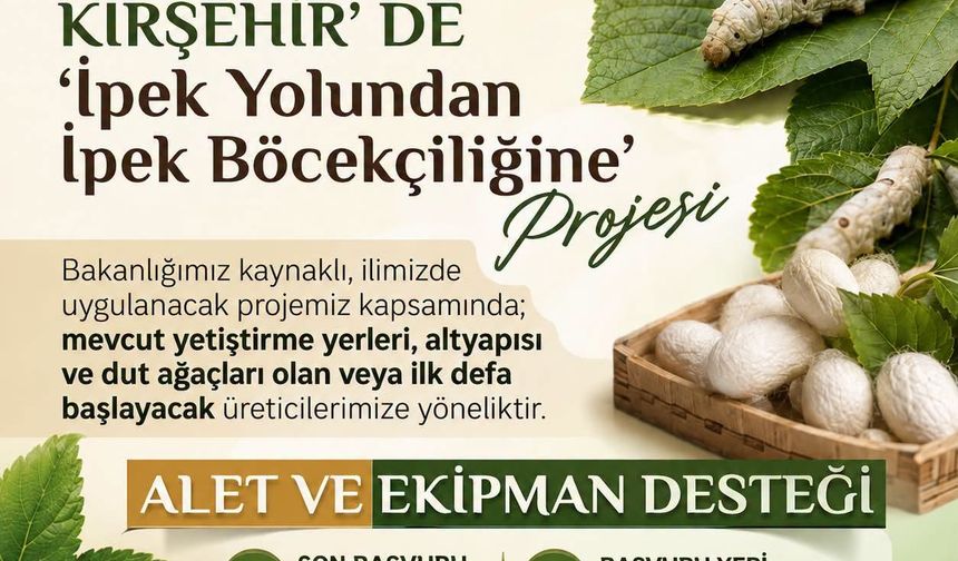 Kırşehir İl Tarım ve Orman Müdürlüğü'nden Üreticilere Müjde!
