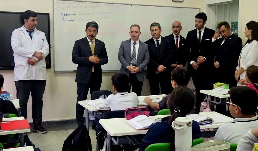 Kırşehir Valisi Demiryürek’ten Mucur Bil Koleji’ne Ziyaret