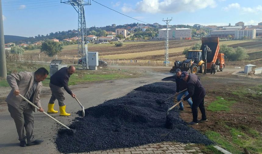 Akçakent Korutepe'de çöküntü riskine karşı önlem alındı