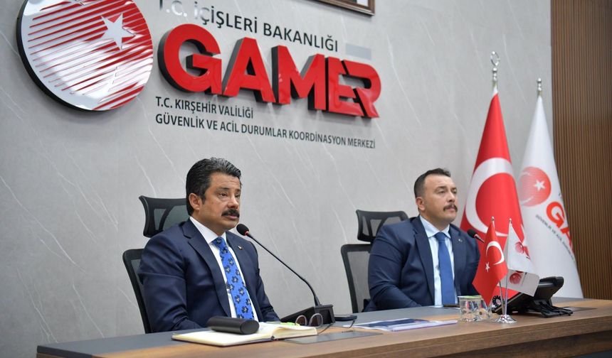 Kırşehir’de Okul Güvenliği İçin Toplantı Düzenlendi