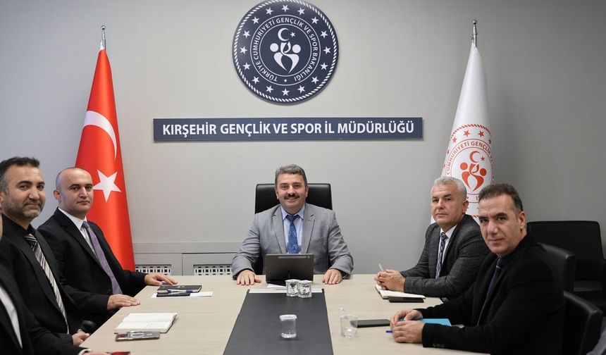Kırşehir’de Yurt Standartları ve Spor Altyapısı İçin Kritik Toplantı