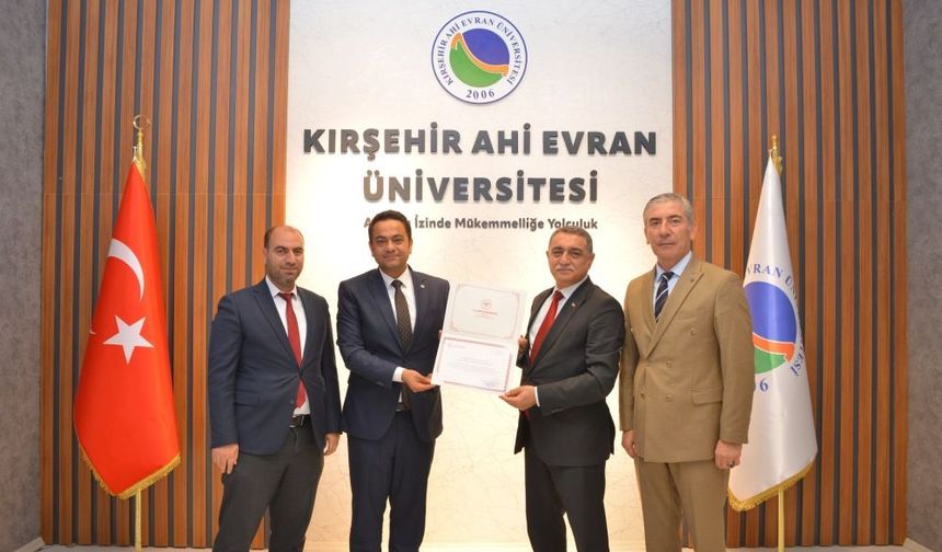 Çiçekdağı MYO’ya Sağlık Onayı