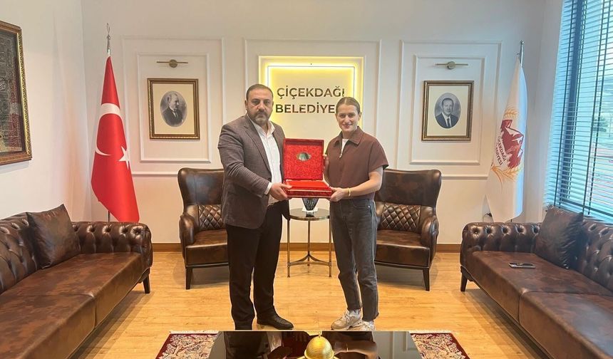 Olimpiyat Yıldızı Çiçekdağı’nda