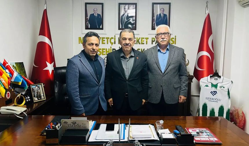 MHP Kırşehir İl Başkanı Deniz’e Anlamlı Ziyaret