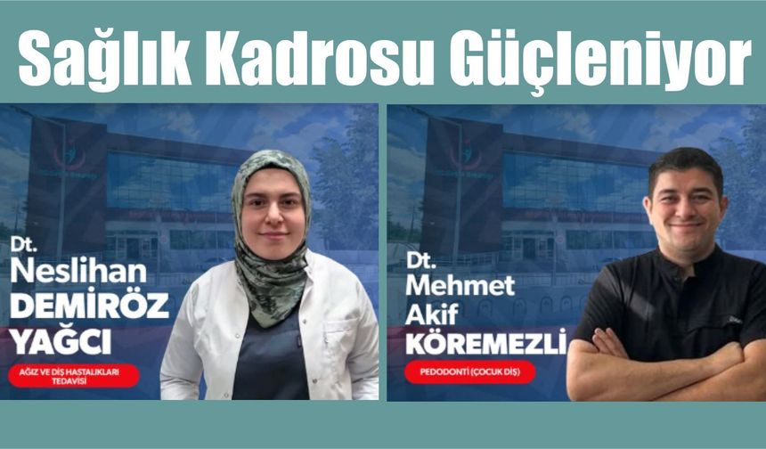Kırşehir’de İki Diş Hekimi Göreve Başladı