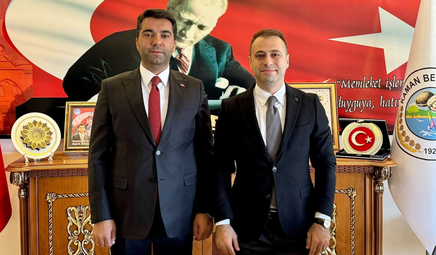 Kaymakam Ergün’den Başkan Demirci’ye İade-i ziyaret