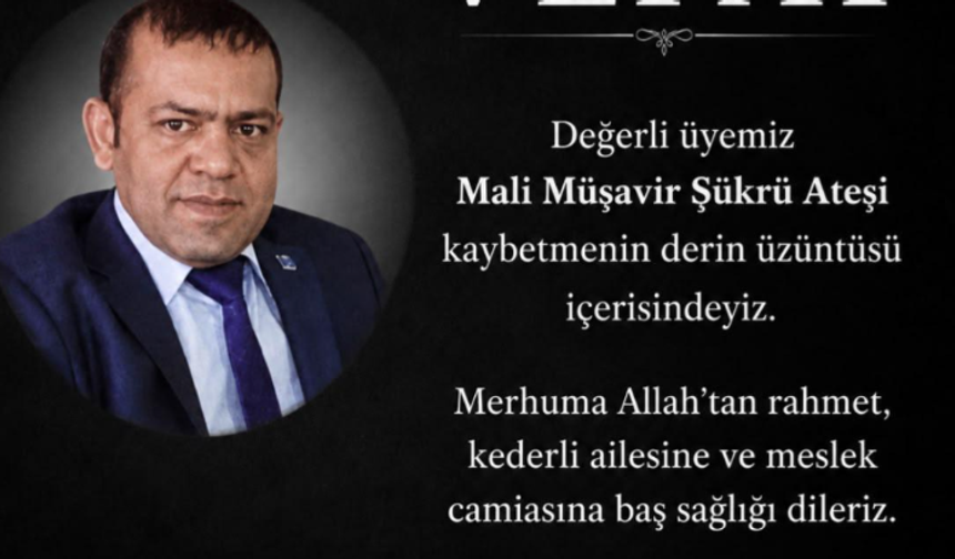 Kırşehir Mali Müşavirler Odası’nın Acı Günü