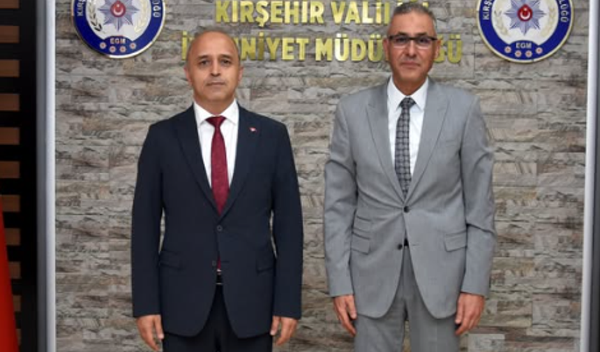 Vali Yardımcısı Altuğ Çağlar’dan Emniyet Müdürü Görücü’ye Ziyaret