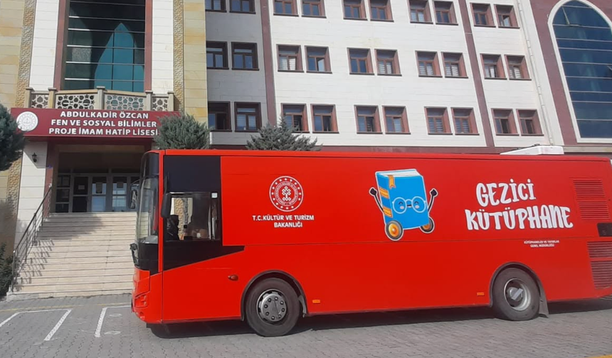 Kırşehir’de Gezici Kütüphanenin İkinci Durağı Belli Oldu