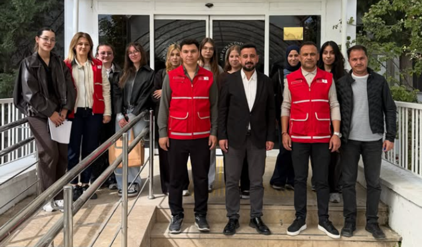 Kızılay, Mucur’da Üniversiteli Gençlerle Buluştu
