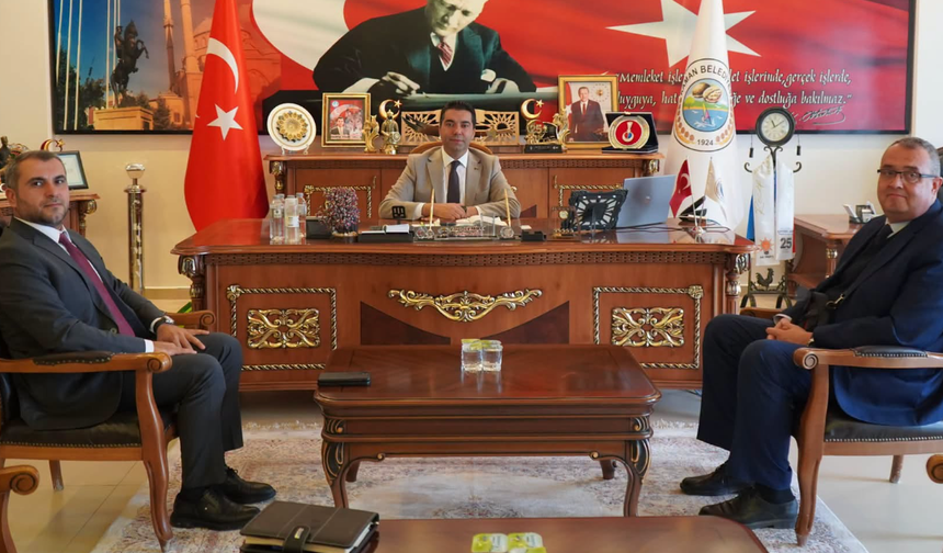 MEDAŞ Yöneticilerinden Kaman Belediyesine Ziyaret