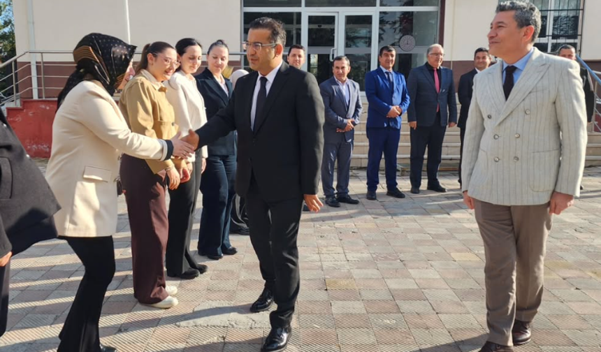 Kaymakam Kıyıcı’dan İlçe Millî Eğitim Müdürü Pınar’a Ziyaret