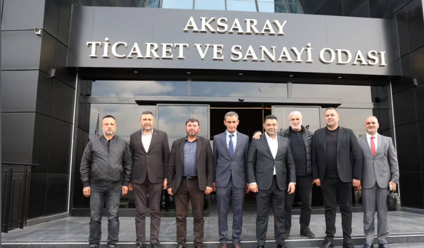 Kırşehir Ticaret Borsası Başkanı Kangal’dan Koçaş’a Hayırlı Olsun Ziyareti
