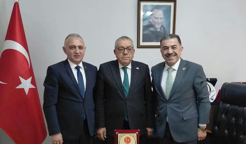 MHP Kırşehir Teşkilatından Geçmiş Dönem İl Başkanlarına Ahde Vefa Ziyareti