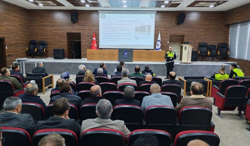 Şoförler ve Rehber Personeller Bilgilendirildi