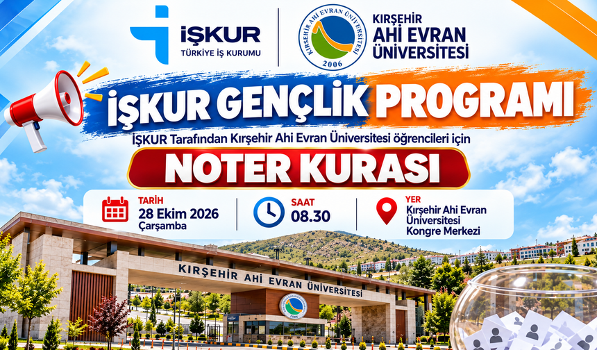 KAEÜ Öğrencileri İçin İŞKUR Kurası Çekilecek