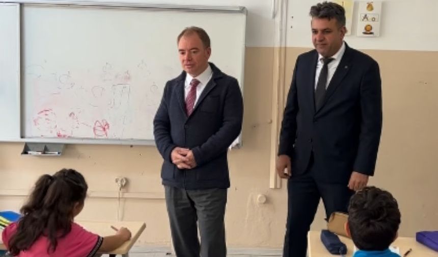 İl Müdürü Gülşen’den İnönü İlkokuluna Ziyaret