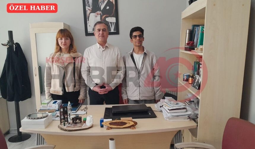 Kırşehir Memleket Gazetesi’nden Deniz Akpınar’a Ziyaret
