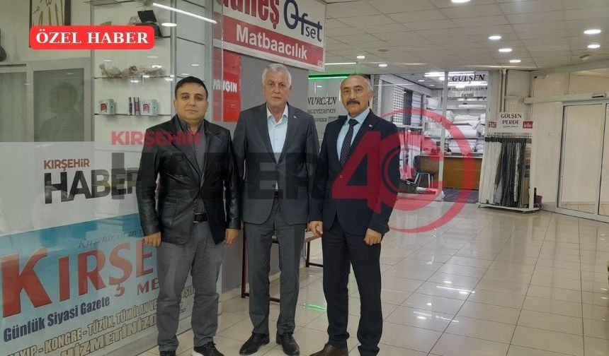 Türk Sağlık-Sen Başkanı Erol Arslan’dan Gazeteci Murat Sürmeli’ye Ziyaret