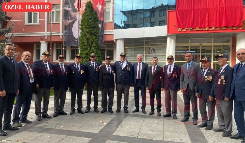Kırşehir Valiliğinde bayram tebrikleri kabul edildi