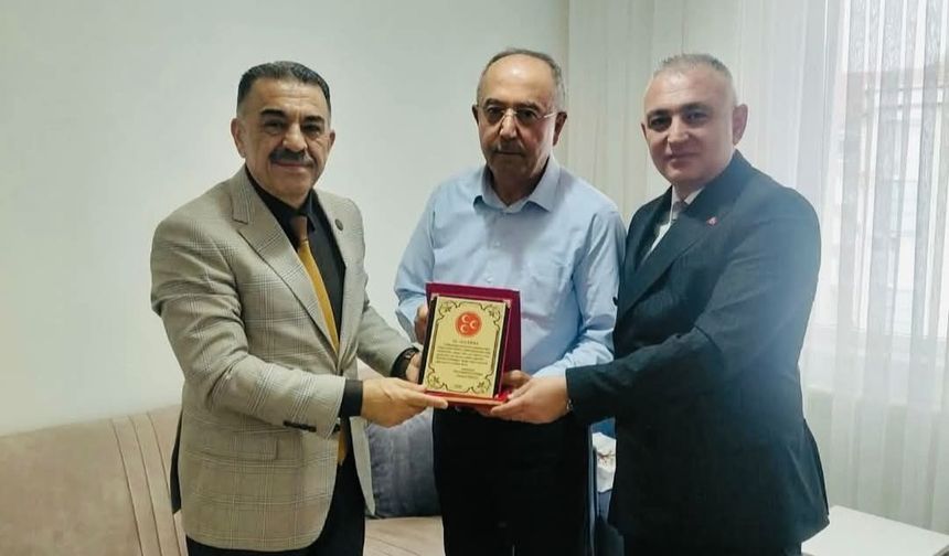 MHP Kırşehir’den Geçmiş Dönem İl Başkanı Arif Ekici’ye Ahde Vefa Ziyareti